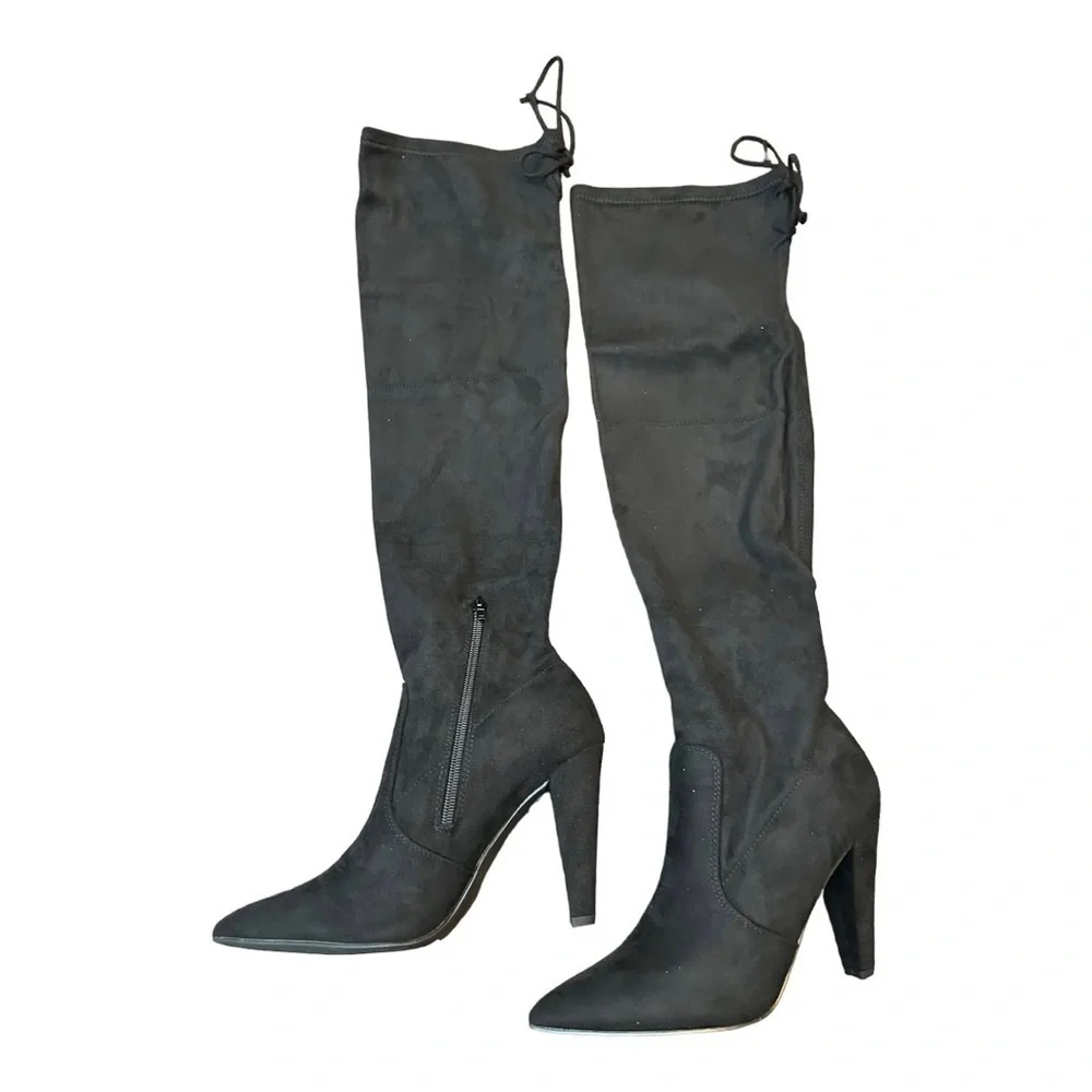 FRENCH CONNECTION JORDAN OVER-THE-KNEE BOOTS